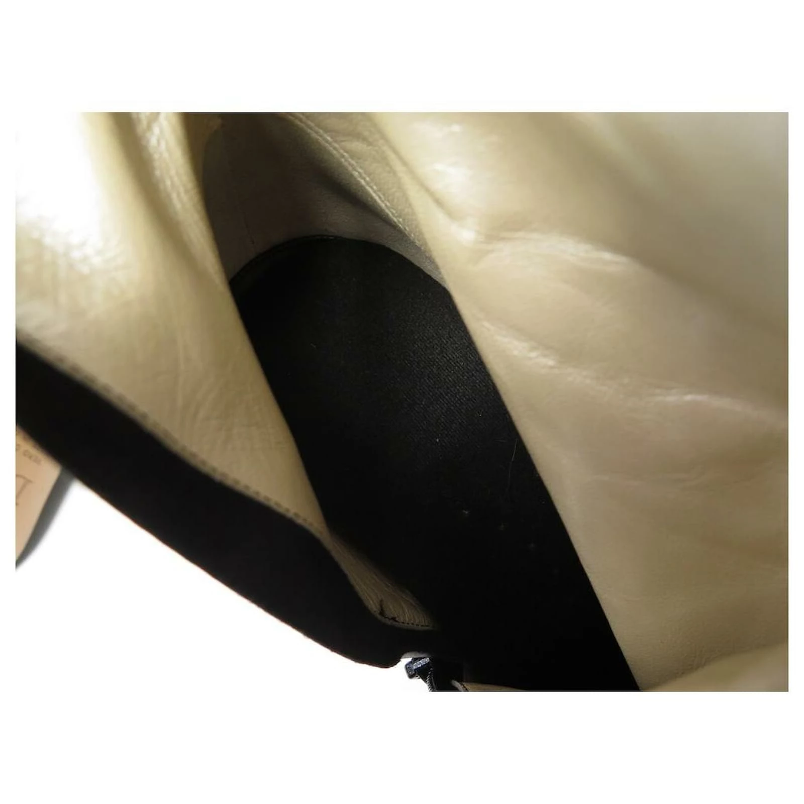 CHRISTIAN DIOR SHOES STREET BOOTS 41.5 BLACK LEATHER LEATHER BOOTS 8 CHRISTIAN DIOR SHOES STREET BOOTS 41.5 BLACK LEATHER LEATHER BOOTS - Image 8