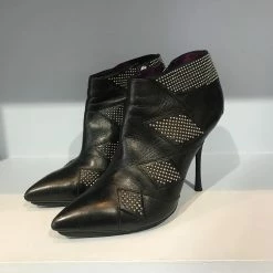 EMILIO PUCCI Ankle Boots T.eu 40 Leather Black -winter shoes Sales 2023 822535 3