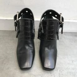 Autre Marque 1017 Alyx 9SM Ankle Boots T.eu 37 Leather Black -winter shoes Sales 2023 822582 3