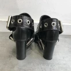 Autre Marque 1017 Alyx 9SM Ankle Boots T.eu 37 Leather Black -winter shoes Sales 2023 822582 4