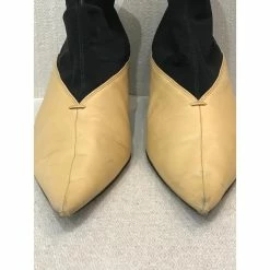 Céline CELINE Ankle Boots T.eu 41 Leather Black -winter shoes Sales 2023 822594 3