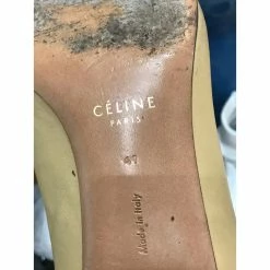 Céline CELINE Ankle Boots T.eu 41 Leather Black -winter shoes Sales 2023 822594 7