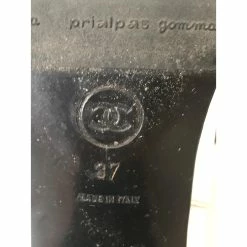 CHANEL Ankle Boots T.eu 37 Leather White -winter shoes Sales 2023 822599 9