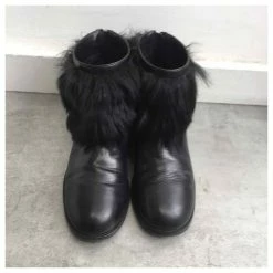 CHANEL Ankle Boots T.eu 37.5 Leather Black -winter shoes Sales 2023 822601 3