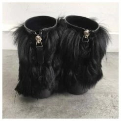 CHANEL Ankle Boots T.eu 37.5 Leather Black -winter shoes Sales 2023 822601 4