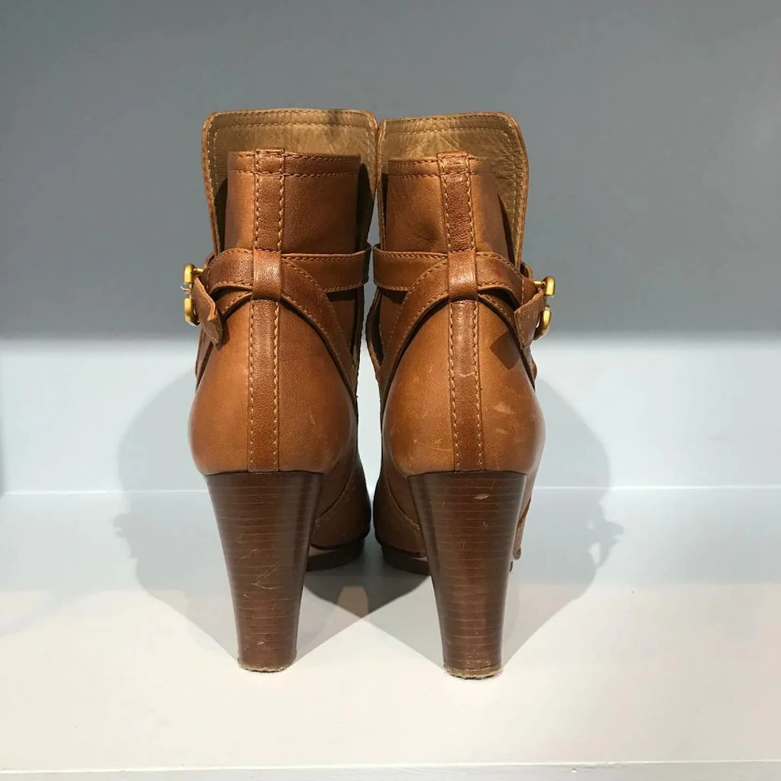 Chloé CHLOE Ankle Boots T.eu 36 Leather 3 Chloé CHLOE Ankle Boots T.eu 36 Leather - Image 3