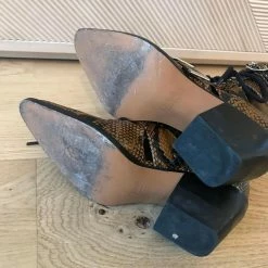 Chloé CHLOE Ankle Boots T.eu 38 Leather Brown -winter shoes Sales 2023 822610 6