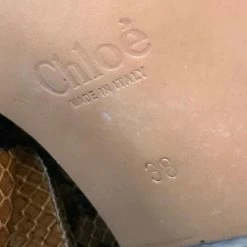 Chloé CHLOE Ankle Boots T.eu 38 Leather Brown -winter shoes Sales 2023 822610 7