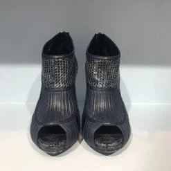 DIOR Ankle Boots T.eu 36 Leather Navy Blue 8 DIOR Ankle Boots T.eu 36 Leather Navy Blue -winter shoes Sales 2023 822613 3