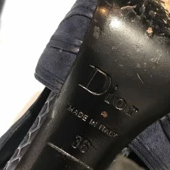 DIOR Ankle Boots T.eu 36 Leather Navy Blue 11 DIOR Ankle Boots T.eu 36 Leather Navy Blue -winter shoes Sales 2023 822613 6