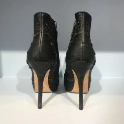 DIOR Ankle Boots T.eu 36.5 Leather Black -winter shoes Sales 2023 822615 3