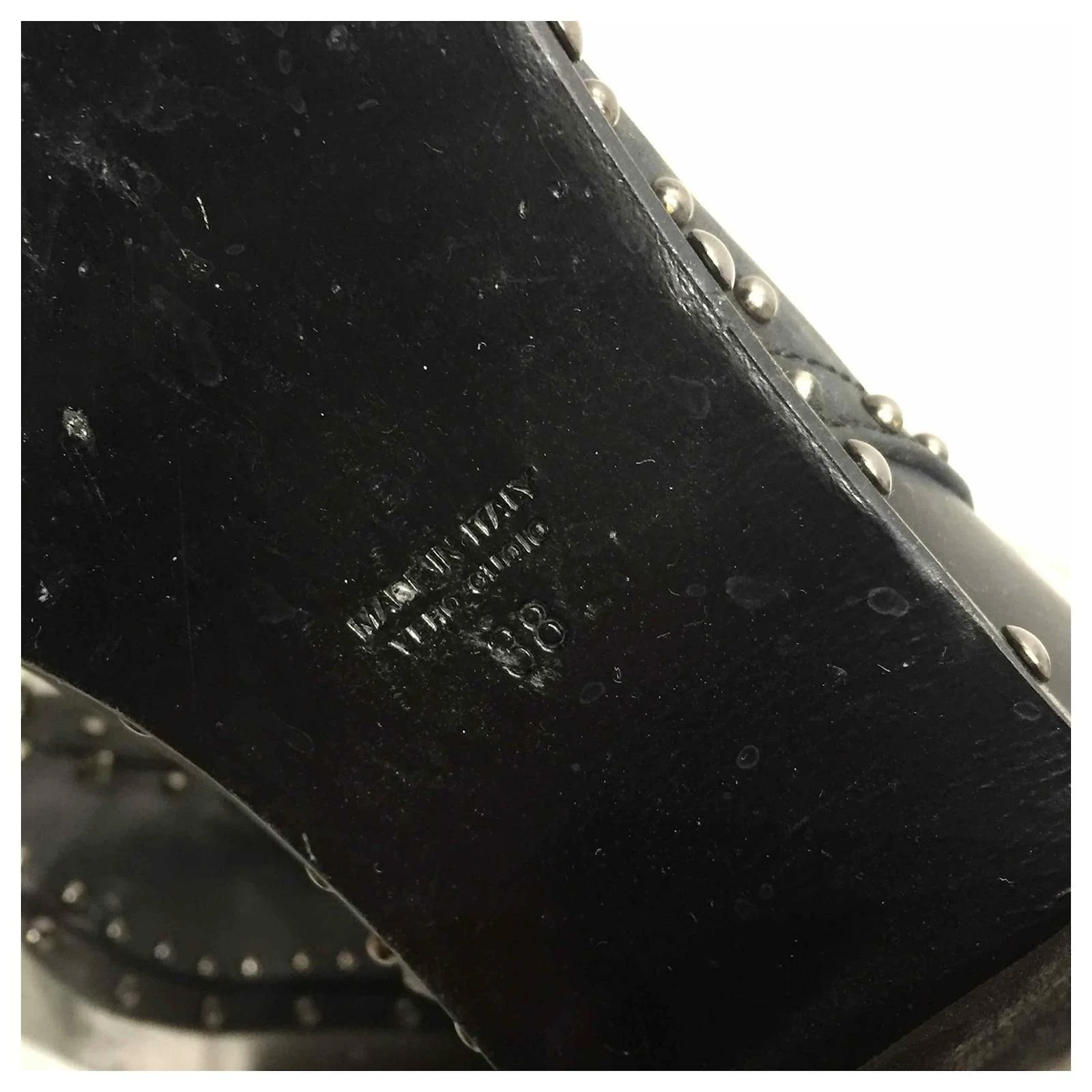 LAURENCE DACADE Ankle Boots T.eu 38 Leather Black 4 LAURENCE DACADE Ankle Boots T.eu 38 Leather Black - Image 4