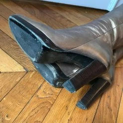 BARBARA BUI Boots T.eu 36 Leather Golden -winter shoes Sales 2023 823546 6