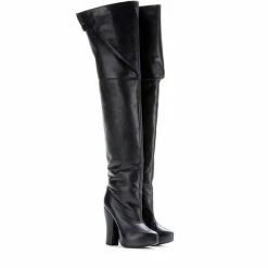CARVEN Boots T.eu 37 Leather Black -winter shoes Sales 2023 823550 10