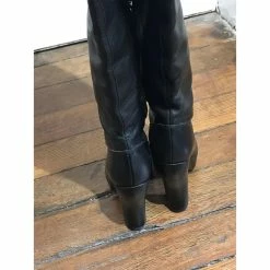 CARVEN Boots T.eu 37 Leather Black -winter shoes Sales 2023 823550 6