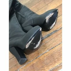 CARVEN Boots T.eu 37 Leather Black -winter shoes Sales 2023 823550 7