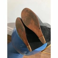 Céline CELINE Boots T.eu 37.5 Leather Black -winter shoes Sales 2023 823551 5