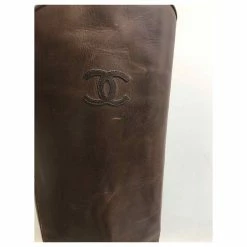 CHANEL Boots T.eu 37.5 Leather Brown 9 CHANEL Boots T.eu 37.5 Leather Brown -winter shoes Sales 2023 823554 3