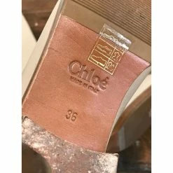Chloé CHLOE Boots T.eu 36 Leather Beige -winter shoes Sales 2023 823557 8