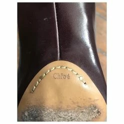 Chloé CHLOE Boots T.eu 37 Leather Dark Red 12 Chloé CHLOE Boots T.eu 37 Leather Dark Red -winter shoes Sales 2023 823558 6