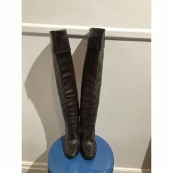 Chloé CHLOE Boots T.eu 37.5 Leather Brown -winter shoes Sales 2023 823561 3