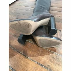 GIANVITO ROSSI Boots T.eu 40 Leather Brown -winter shoes Sales 2023 823570 4