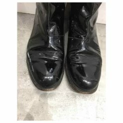 YVES SAINT LAURENT Boots T.eu 36 Patent Leather Black -winter shoes Sales 2023 823642 3