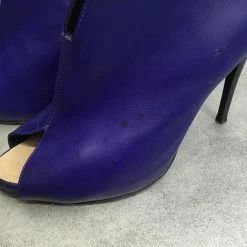 GIUSEPPE ZANOTTI Ankle Boots T.eu 39.5 Leather Blue -winter shoes Sales 2023 825905 6