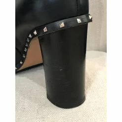 VALENTINO GARAVANI Ankle Boots T.eu 38.5 Leather Black -winter shoes Sales 2023 826139 6