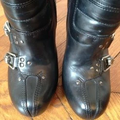 ALEXANDER MCQUEEN Ankle Boots T.eu 37.5 Leather Black -winter shoes Sales 2023 826177 4