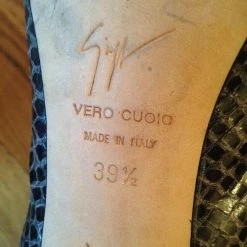 GIUSEPPE ZANOTTI Ankle Boots T.eu 39.5 Leather Brown -winter shoes Sales 2023 826178 7