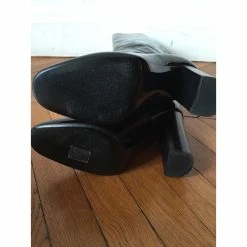 BOTTEGA VENETA Boots T.eu 37.5 Patent Leather Black -winter shoes Sales 2023 826183 5