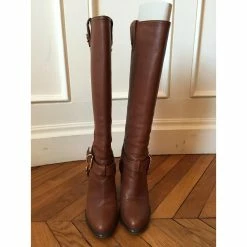 DIOR Boots T.eu 36 Leather Brown -winter shoes Sales 2023 826184 3