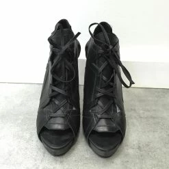 PIERRE HARDY Ankle Boots T.eu 38 Leather Black -winter shoes Sales 2023 827301 3