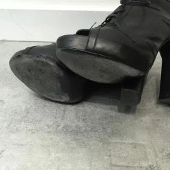 PIERRE HARDY Ankle Boots T.eu 38 Leather Black -winter shoes Sales 2023 827301 5