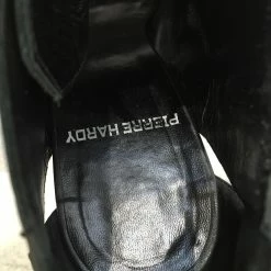 PIERRE HARDY Ankle Boots T.eu 38 Leather Black -winter shoes Sales 2023 827301 7