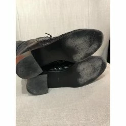 CHANEL Ankle Boots T.eu 39.5 Leather Black -winter shoes Sales 2023 827456 7