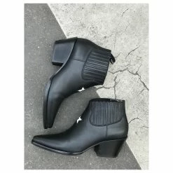 DIOR Ankle Boots T.eu 38 Leather Black -winter shoes Sales 2023 827489 9