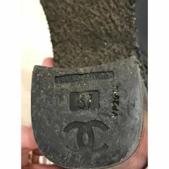 CHANEL Ankle Boots T.eu 37 Leather Black -winter shoes Sales 2023 827518 6