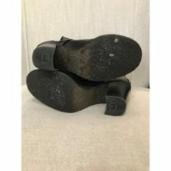 CHANEL Ankle Boots T.eu 37 Leather Black -winter shoes Sales 2023 827518 7