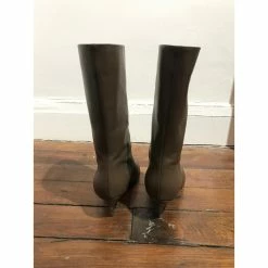 FENDI Boots T.eu 38 Leather Brown -winter shoes Sales 2023 827525 5