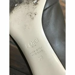 FENDI Boots T.eu 38 Leather Brown -winter shoes Sales 2023 827525 7