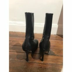 BOTTEGA VENETA Ankle Boots T.eu 41 Leather Black -winter shoes Sales 2023 827542 5