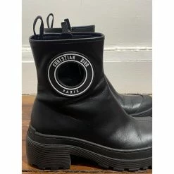DIOR Ankle Boots T.eu 36 Leather Black 12 DIOR Ankle Boots T.eu 36 Leather Black -winter shoes Sales 2023 827619 3