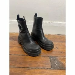 DIOR Ankle Boots T.eu 36 Leather Black 14 DIOR Ankle Boots T.eu 36 Leather Black -winter shoes Sales 2023 827619 5