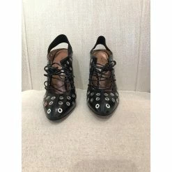 Alaïa ALAIA Ankle Boots T.eu 37.5 Leather Black -winter shoes Sales 2023 827638 3