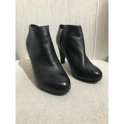 Chloé CHLOE Ankle Boots T.eu 38 Leather Black -winter shoes Sales 2023 827672 3
