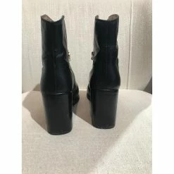 Chloé Ankle Boots T.EU 37.5 Leather Black -winter shoes Sales 2023 827692 5