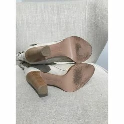 GIANVITO ROSSI Boots T.eu 37.5 Leather Beige -winter shoes Sales 2023 827693 5