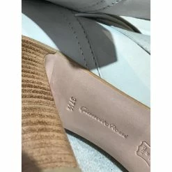 GIANVITO ROSSI Boots T.eu 37.5 Leather Beige -winter shoes Sales 2023 827693 6